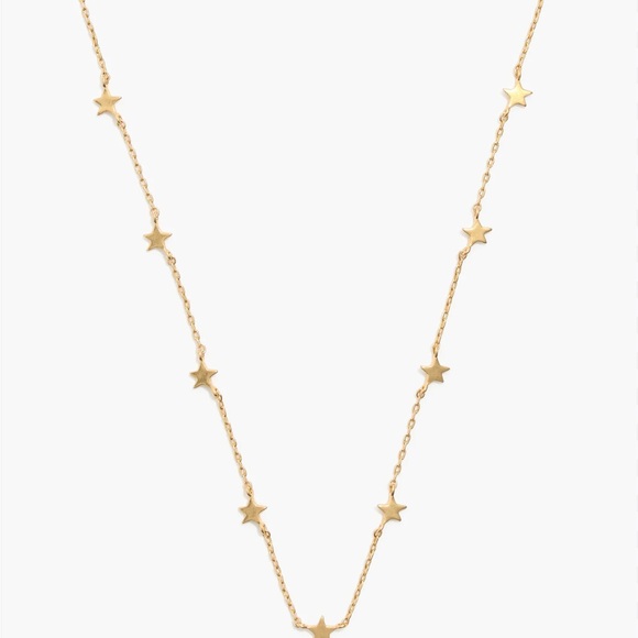 Madewell Delicate Gold Star Charm Necklace - Picture 1 of 2